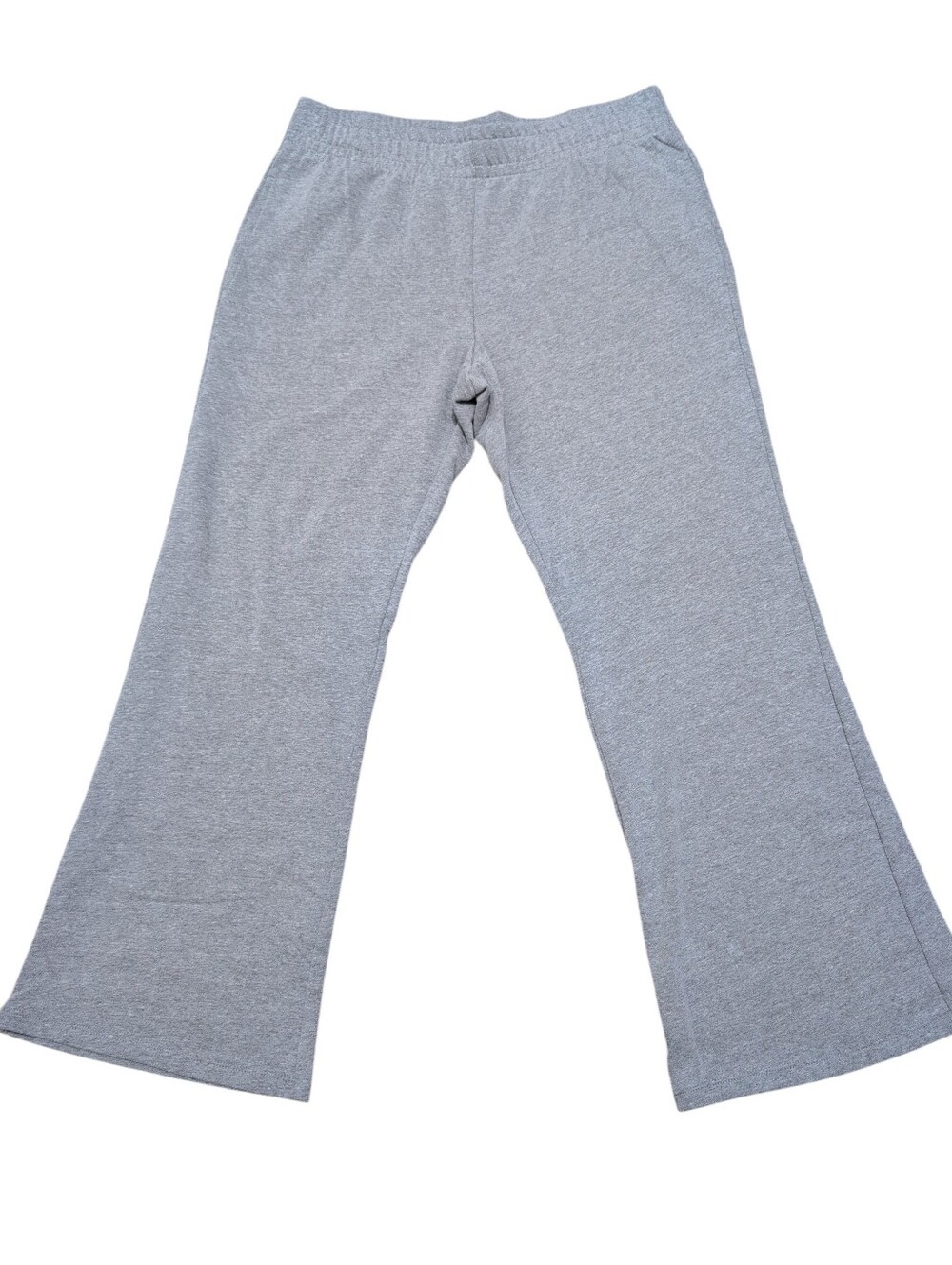 Wild Fable Womens XL Gray Wide Leg Sweatpants Fleece‎ Lounge Pants Elastic Waist